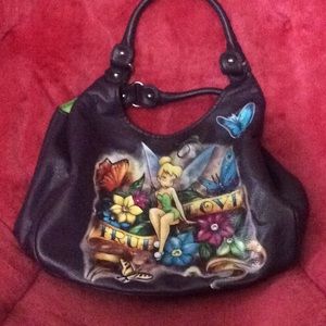 Disney world tinker bell hobo bag used
